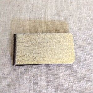 Handsome money clip.